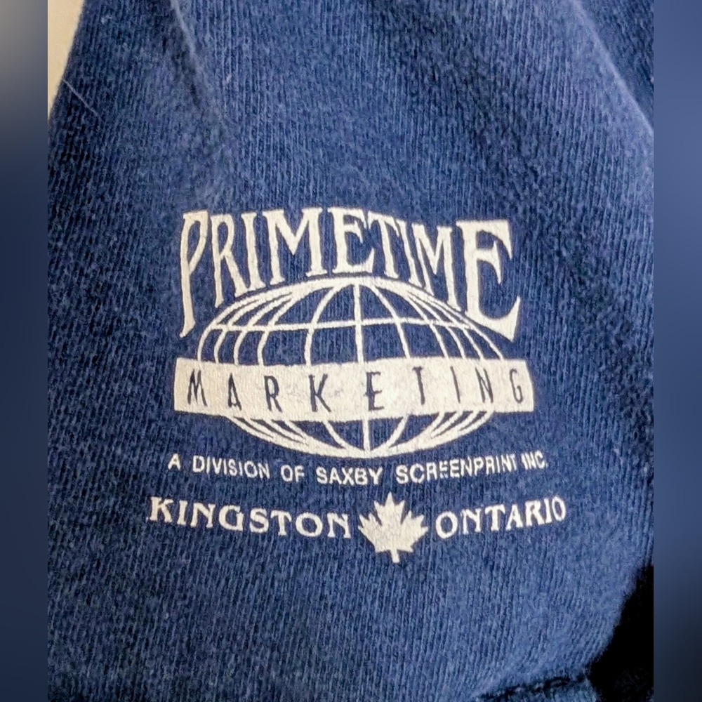 Fruit of the Loom Heavy Cotton Navy T-Shirt - Picture 3 of 3